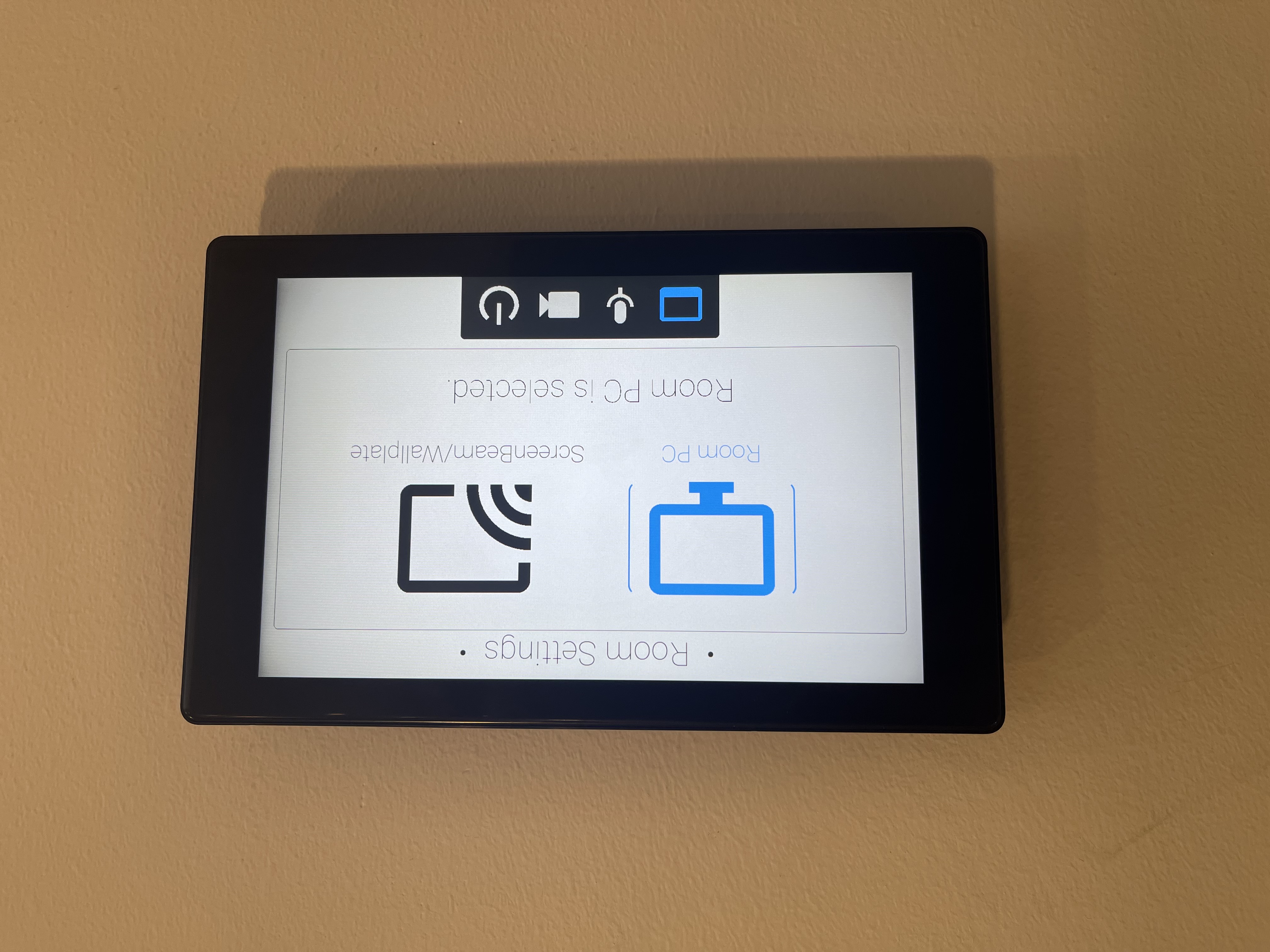 conference control panel